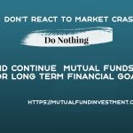 Market Crash and Mutual funds