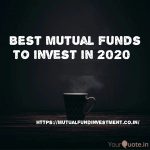 Best mutual funds to invest in 2020