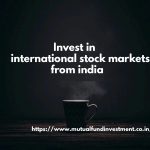 invest in international stock markets from india